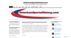 Desktop Screenshot of americansportshistory.com